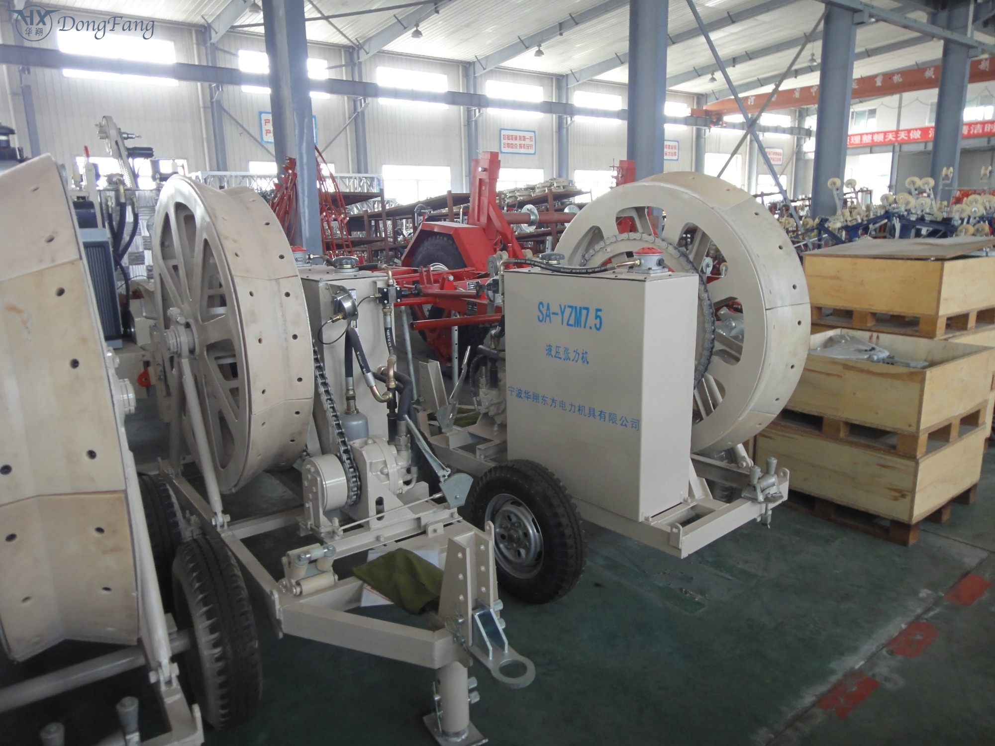 China Customized 30 KN Hydraulic Cable Tensioner 