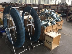 Fiberglass duct rodders for underground cable installation