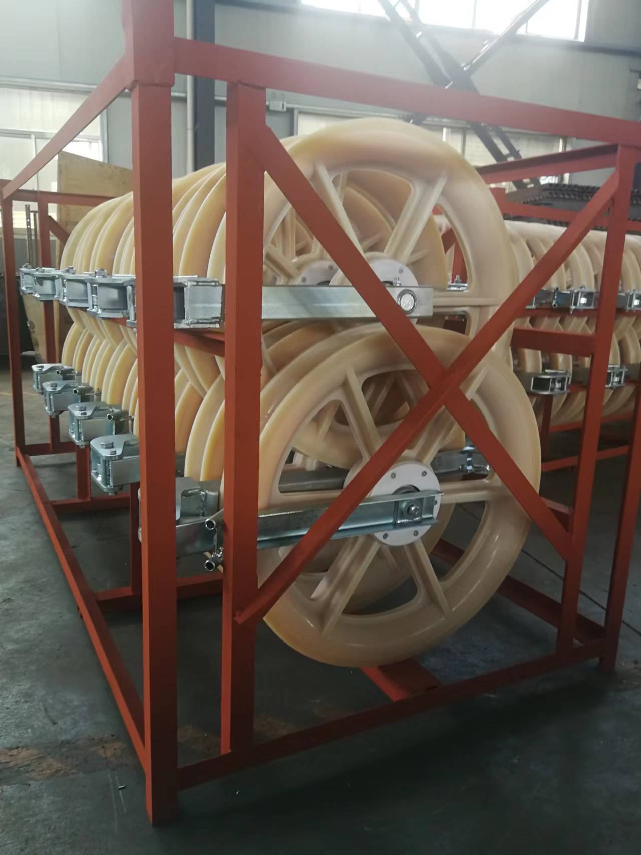 Helicopter Stringing Blocks are exported to Australia